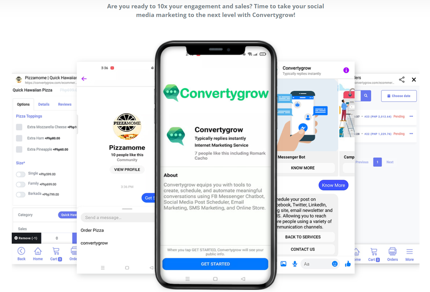 Convertygrow Social Media+Email+SMS Marketing